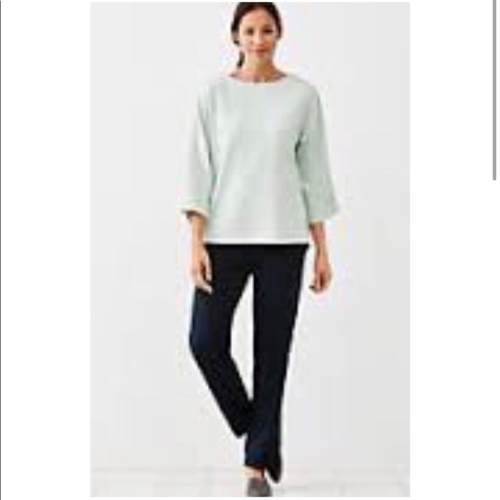 J Jill Mint Sea Green Soft Pullover Tunic Top Large